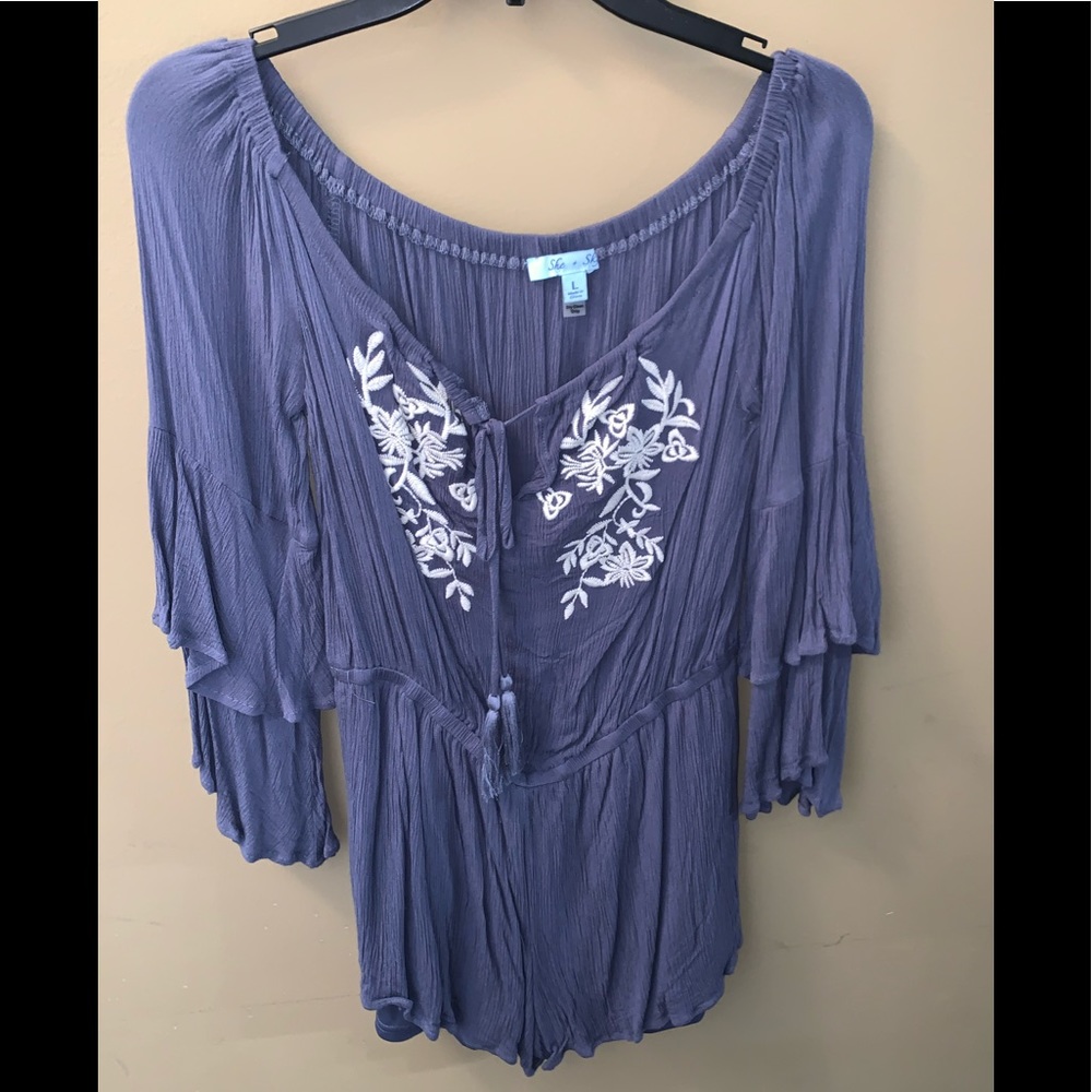 She & Sky romper